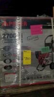 Power 2700 PSI Pressure Washer, 2.3 GPM , Items must be paid for & removed by 4:00 PM on Monday, July 24, 2023. No Exceptions!