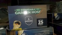 Joey's Garden 25' Expandable Garden Hose (6 Each) , Items must be paid for & removed by 4:00 PM on Monday, July 24, 2023. No Exceptions!
