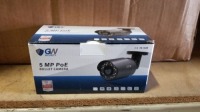GW Security 5MP Poe Bullet Cameras #GW-50371P (16 Each) , Items must be paid for & removed by 4:00 PM on Monday, July 24, 2023. No Exceptions!