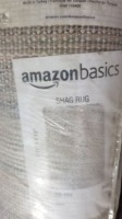Pile Shag Area Rug 5" x 8.10" Beige #BQ7Q9TD5GD (Roll) , Items must be paid for & removed by 4:00 PM on Monday, July 24, 2023. No Exceptions!