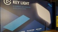 Elgato Key Light #10GAK9901 , Items must be paid for & removed by 4:00 PM on Monday, July 24, 2023. No Exceptions!