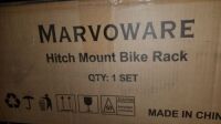 Marvoware Hitch Mount Bike Rack , Items must be paid for & removed by 4:00 PM on Monday, July 24, 2023. No Exceptions!