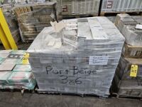 Ceramic Tile, Portonovo Beige, 3" x 6" (80 Pcs/Bx) (116 Bxs)