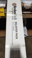 Assorted Baluster Pack/Pedestal Base (Lot)