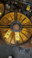 25 3/4" Unused Lathe Faceplate