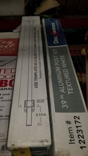 39" Alum Post Kit (4 Each)