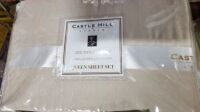 Queen Bed Sheets (Ash) (2 Each) (1,000 Thread Count Egyptian Cotton)