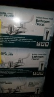 Aqua Plumb Bathroom Faucet (4 Each)