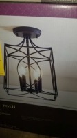4-Light Semi Flush Mount Ceiling Fixture