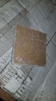 Tumbled Deluxe Travertime Tile 4"x4" (Andino Dark) 36(63) (2,268 Pcs)