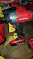Craftsman Cordless 20V Impact Driver w/Battery Lithium ION
