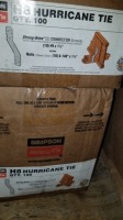 Simpson Strong Tie H8 Hurricane Tie 2 Bxs (10) #9 x 1/2" (200 Each)