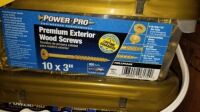 10x3" Premium Exterior Wood Screw 800 (Bkt)