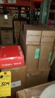 Assorted Merchandise Bakery Tissue Straws (Lot)