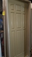 32" Fiberglass 9-Panel Door P/H