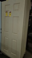 36" Fiberglass 6-Panel Door (2 Each)