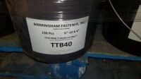 3/4" 10x4" T Head Core Blue T Head Nut & Bolt 5(100) (500 Each)