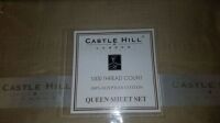 Queen Bed Sheets (Taupe) (3 Each) (1,000 Thread Count Egyptian Cotton)