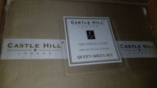 Queen Bed Sheets (Taupe) (10 Each) (1,000 Thread Count Egyptian Cotton)
