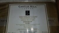 Queen Bed Sheets (Taupe) (6 Each) (1,000 Thread Count Egyptian Cotton)