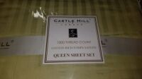 Queen Bed Sheets (Green) (2 Each) (1,000 Thread Count Egyptian Cotton)