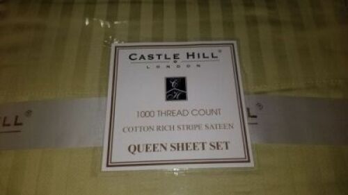 Queen Bed Sheets (Green) (2 Each) (1,000 Thread Count Egyptian Cotton)