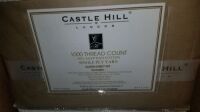 Queen Bed Sheets (Taupe) (3 Each) (1,000 Thread Count Egyptian Cotton)
