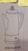 12 Cup Stainless Steel Percolator #EC-120 (4 Each) - 2