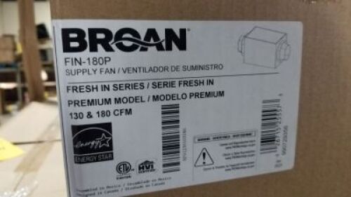 Broan Supply Fan/Ventilator