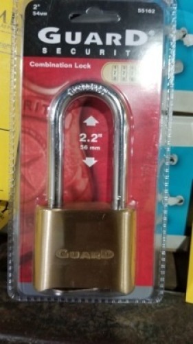 Combination Lock (6 Each)