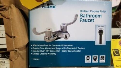 Bathroom Faucet (Chrome Finish)