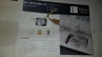 Single Bowl Stainless Steel Sink 23 1/2" x 18"