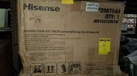 Hisense 15,000 BTU Window A/C (9AW1521CW1W)