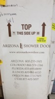 Shower Door 48" x 70"x 3/8"