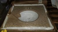 Granite Top 25" x 22"