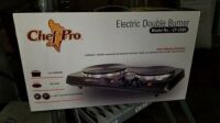Chef Pro Electric Double Burner (3 Each)