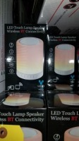 Wireless LED Touch Lamp Speaker (8 Each)