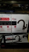 Assorted Delta Flynn and Archdale Faucets (3 Each)