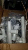 PVC Waste Overflow Assy w 1 1/2 Drain Cover (10 Each)