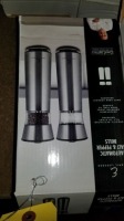 Assorted Automatic Salt and Pepper Mills (2 Each)