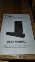 2.1 Ch Sound Bar w/Wireless Sub Woofer