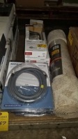 Assorted Moen Hose, Toilet Paper and Towel Holder & Rug, (Lot)