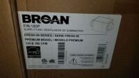 Broan Supply Fan Fin-180p
