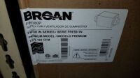Broan Supply Fan Fin-180p