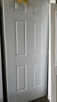 6-Panel Steel Door 82x35 (2 Each)