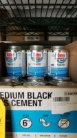 Oatey Med Black Abs Cement 6" 8oz (24 Each)