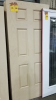 6-Panel Fiberglass Doors 36x84 (2 Each)