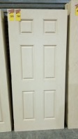 6-Panel Fiberglass Doors 36x78 (2 Each)