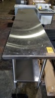 Stainless Steel Prep Table 91 x 24"
