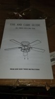 Ceiling Fan w/Light 52" (All items must be paid for & removed by Monday, September 18, 2023. NO EXCEPTIONS! PLEASE DO NOT PARTICIPATE IN THE SALE IF YOU CAN NOT PAY & PICK UP BY THE REMOVAL DATE.)